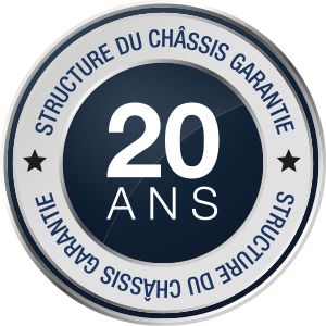 Structure du châssis garantie 20 ans